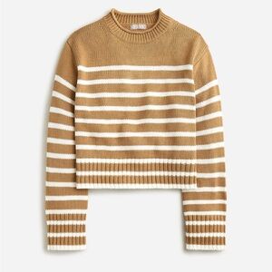 J. Crew Rollneck Striped Sweater - L